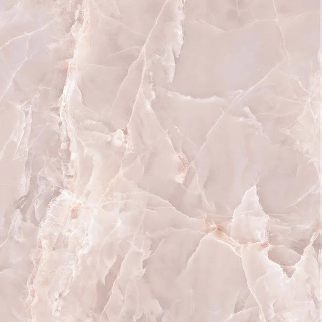 Alabastri Pink Lux - Gres Effetto Marmo Lucido 120x120 Rettificato