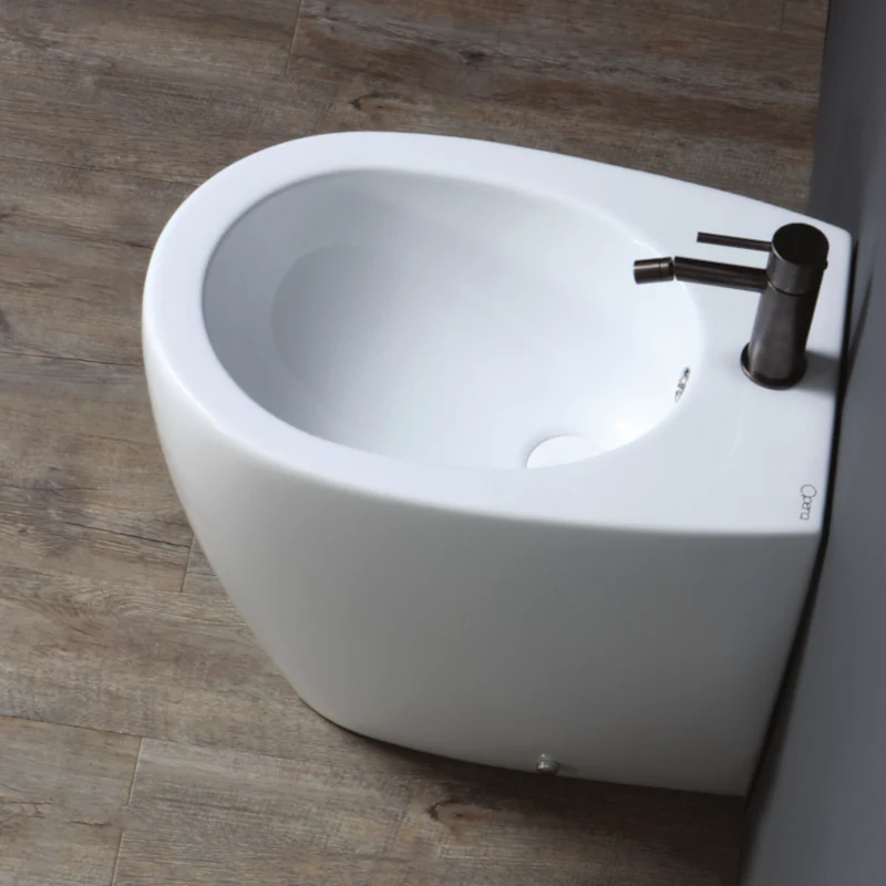 Amleto - Set sanitari a terra senza brida con coprivaso Slim rallentato - Image 3