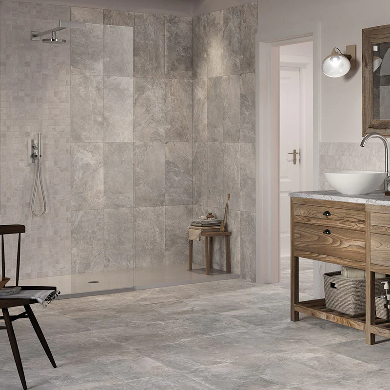 Ardesie Grey - Gres effetto pietra ardesia Semilucido 60x120 rettificato