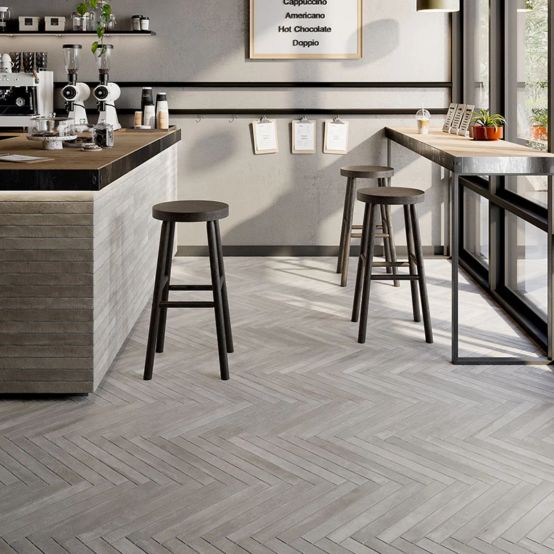 Arenosa Light Grey - Gres Effetto Mattoncino Opaco 5x45