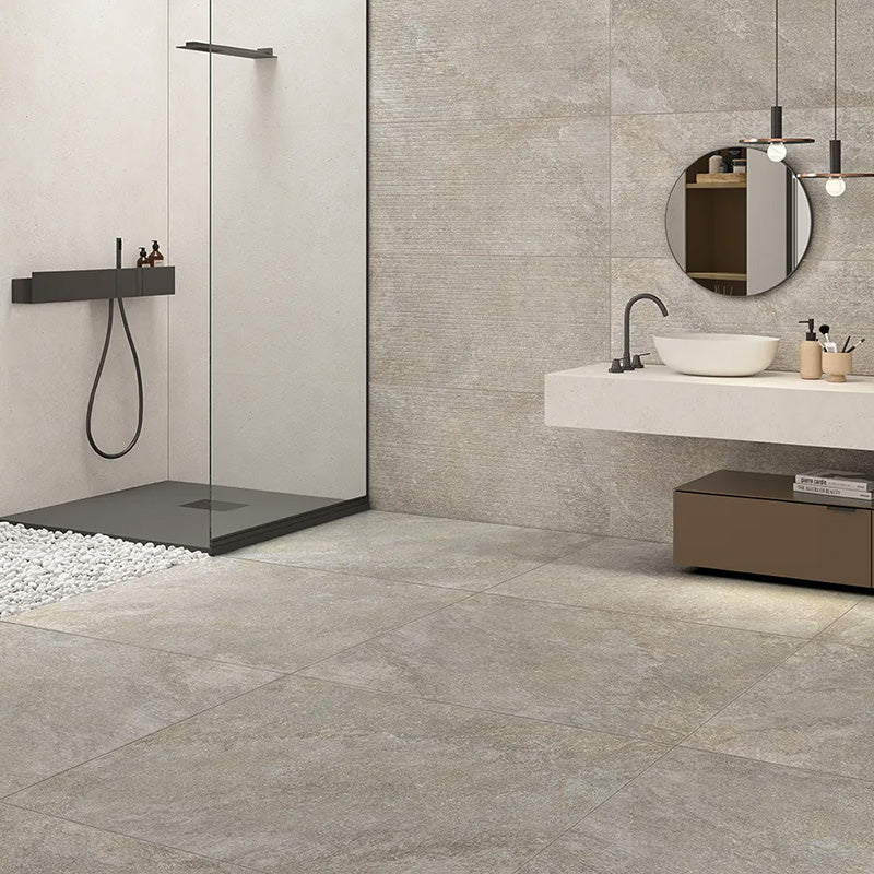 Arkè Grey Line 3D - Gres effetto pietra rigato 60x120