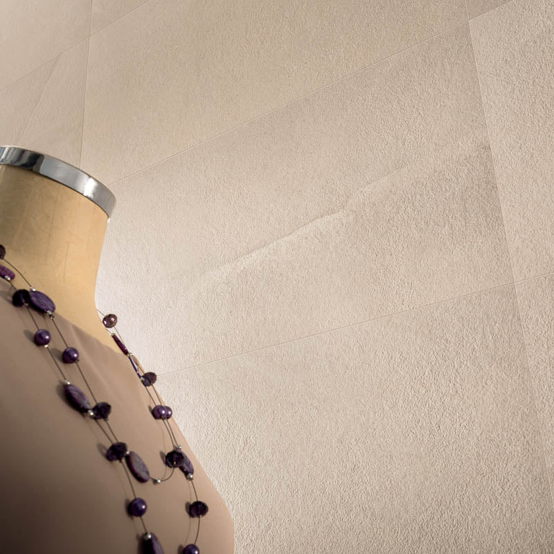 Burlington Stone Cream - Gres Porcellanato Effetto Pietra 100x100