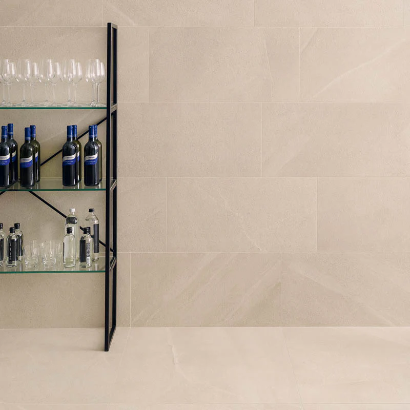 Burlington Stone Cream - Gres Porcellanato Effetto Pietra 60x60