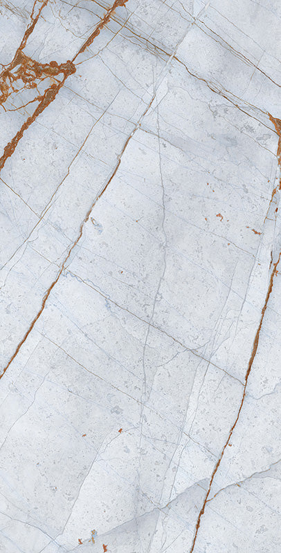 Canova Royal Blue - Gres Effetto Marmo Lucido 60x120 Rettificato - Image 2