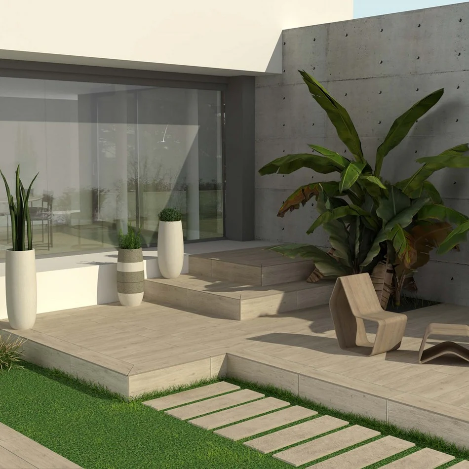 Chalet Almond 20mm - Gres Porcellanato Spessorato Effetto Legno 30x122 Rettificato - Image 3