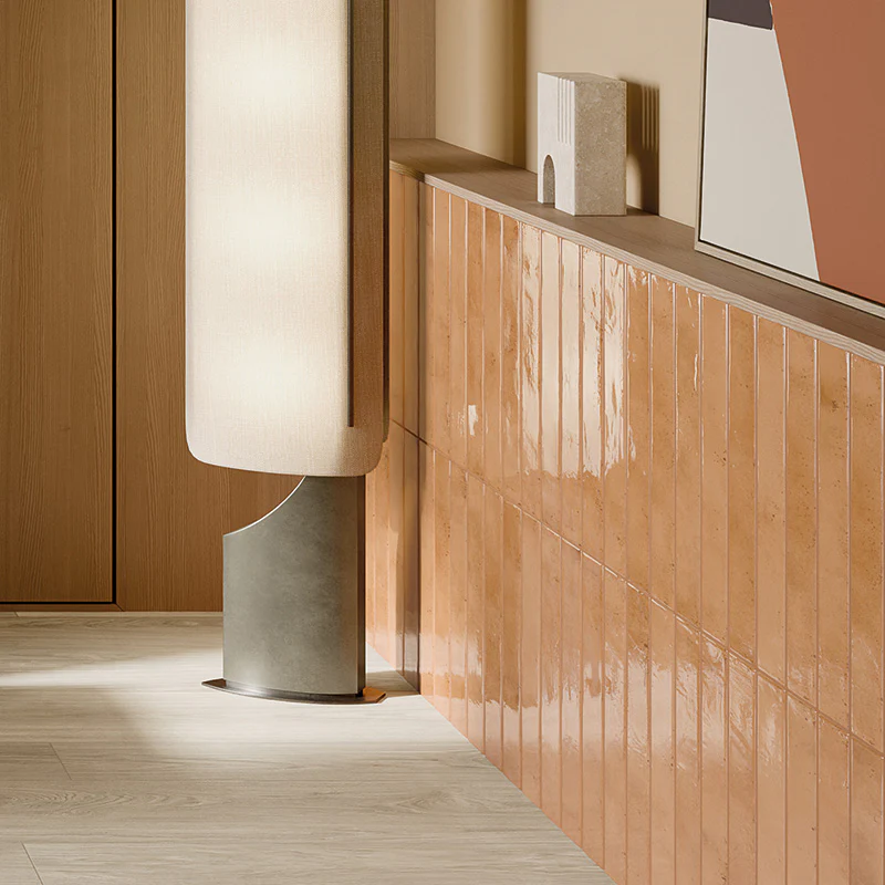 Colors Brick Salmon - Gres Effetto Mattoncino Lucido 5x45 - Image 6