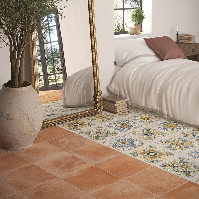 Cotti d'Italia Decoro Vietri - Gres Effetto Cementine Anticate 34x34 - Image 3