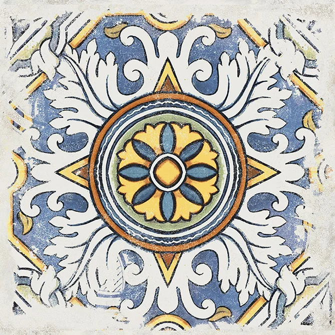 Cotti d'Italia Decoro Vietri - Gres Effetto Cementine Anticate 34x34 - Image 5