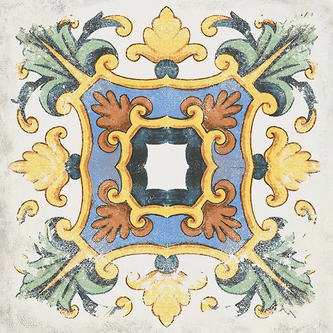 Cotti d'Italia Decoro Vietri - Gres Effetto Cementine Anticate 34x34 - Image 7