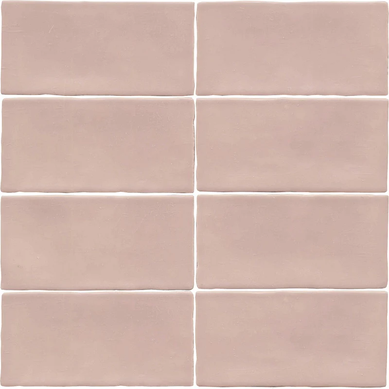 Crayon Ballet Rose 6.5x13 Matt - Rivestimento Mattoncino Tinta Unita Opaca - Image 2