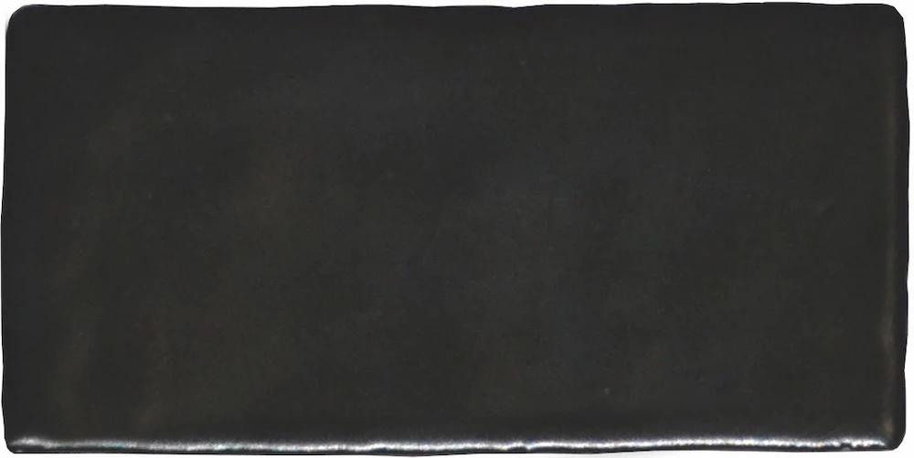 Crayon Black 6.5x13 Matt - Rivestimento Mattoncino Tinta Unita Opaca