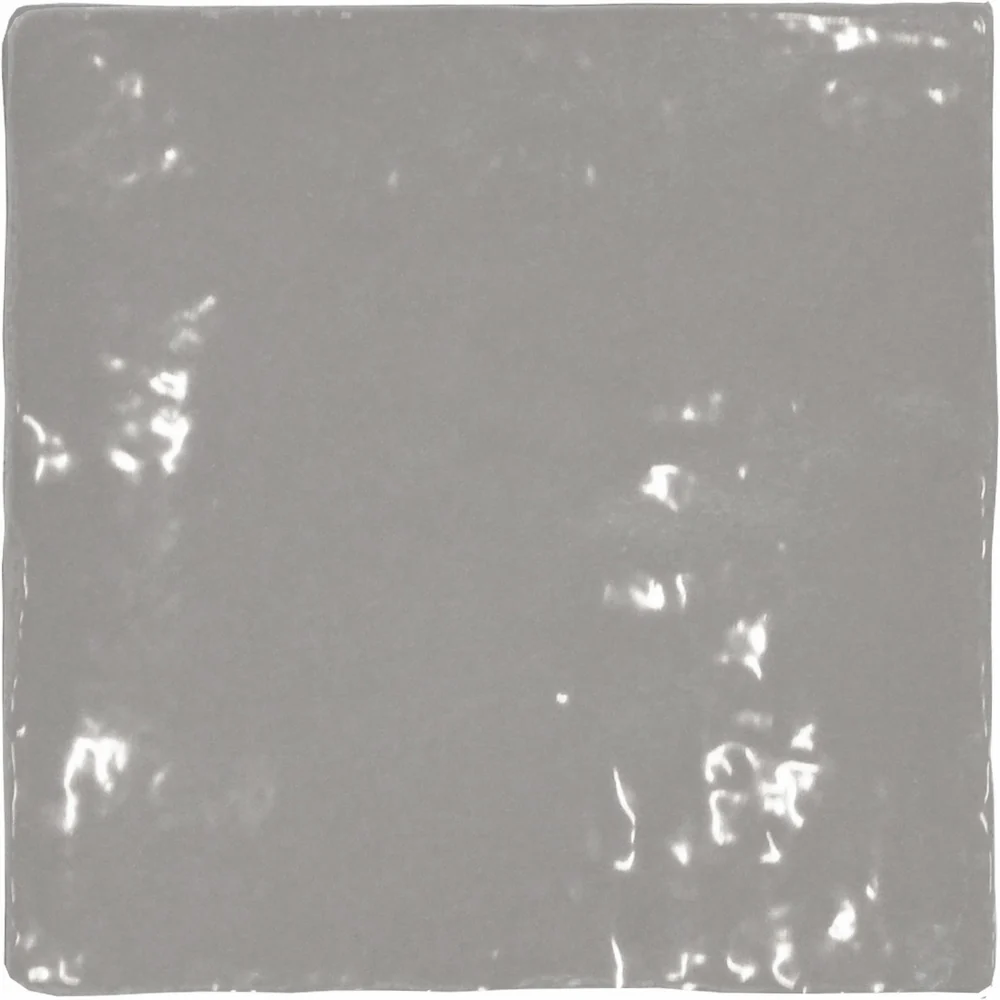 Crayon French Grey 13x13 Glossy - Rivestimento Vintage Tinta Unita Lucida - Image 2