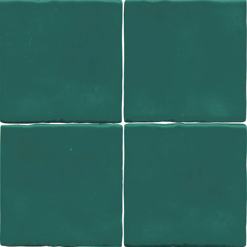 Crayon Marine Green 13x13 Matt - Rivestimento Vintage Tinta Unita Opaca - Image 3