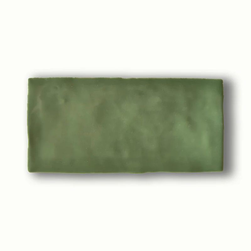 Crayon Spring Green 6.5x13 Matt - Rivestimento Mattoncino Tinta Unita Opaca - Image 3
