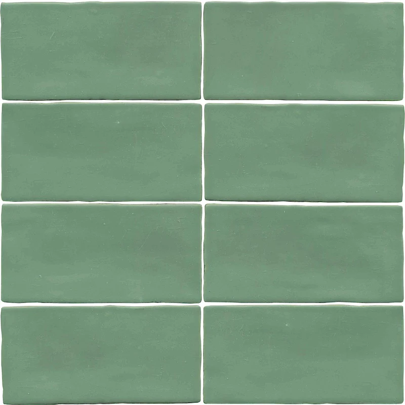Crayon Spring Green 6.5x13 Matt - Rivestimento Mattoncino Tinta Unita Opaca - Image 5