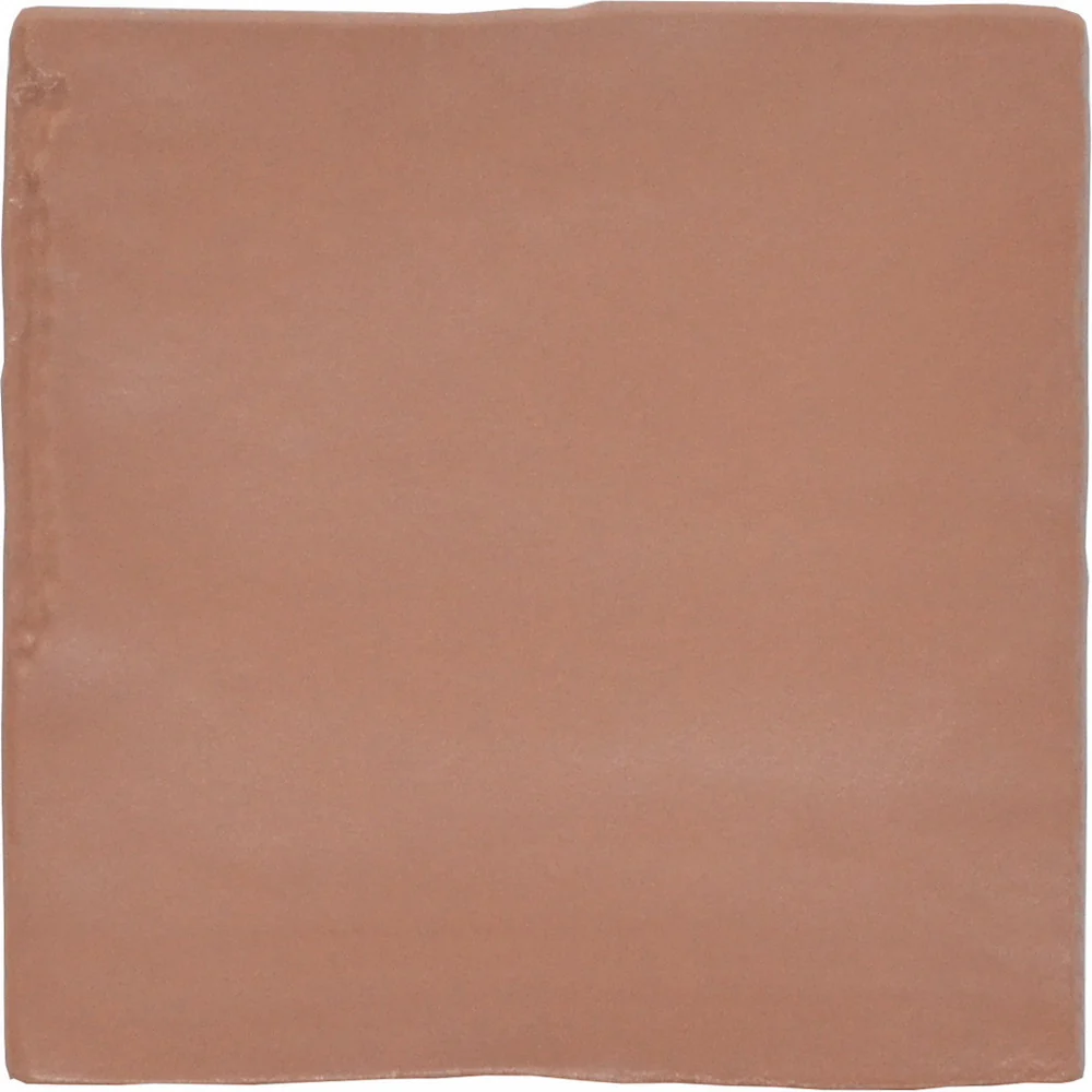 Crayon Tuscany Red 13x13 Matt - Rivestimento Vintage Tinta Unita Opaca