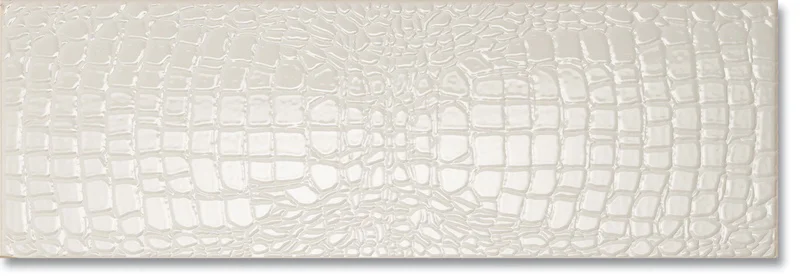 Crocotiles White - Gres Effetto Pelle di Coccodrillo 24x72 - Image 2