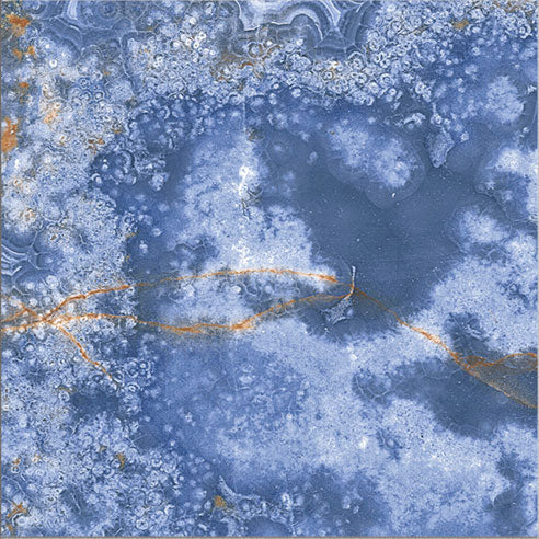 Cross Blue - Gres Porcellanato Effetto Onice Lucido 15x15 - Image 7