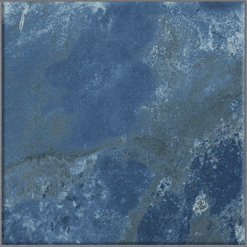 Crystal Blue Antiscivolo R11 - Gres Effetto Pietra Lucido per Esterni 15x15 - Image 10