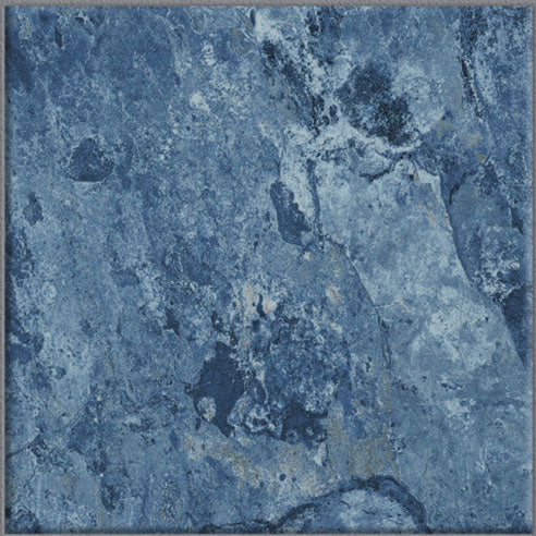 Crystal Blue Antiscivolo R11 - Gres Effetto Pietra Lucido per Esterni 15x15 - Image 4