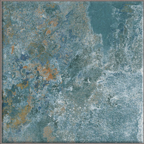 Crystal Emerald Antiscivolo R11 - Gres Effetto Pietra Lucido per Esterni 15x15 - Image 5