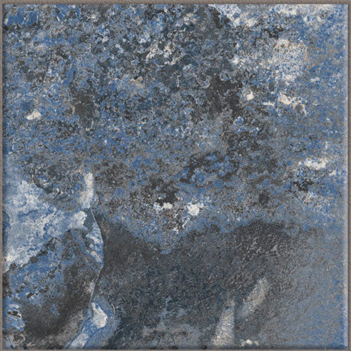 Crystal Navy Antiscivolo R11 - Gres Effetto Pietra Lucido per Esterni 15x15 - Image 5