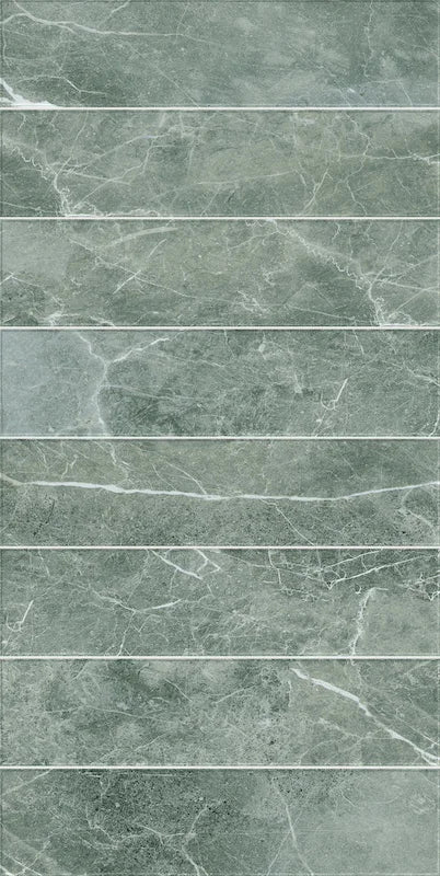 Dama Brick Verde Guatemala - Gres Mattoncino Effetto Marmo 6x25 - Image 3