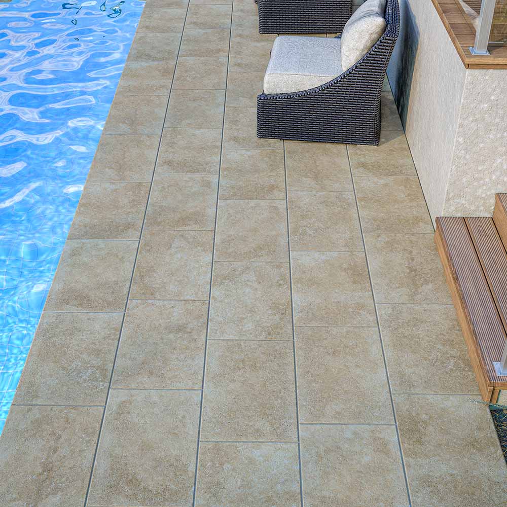 Dea Gold Antiscivolo R11 - Gres Effetto Pietra Leccese Per Esterni 40x60