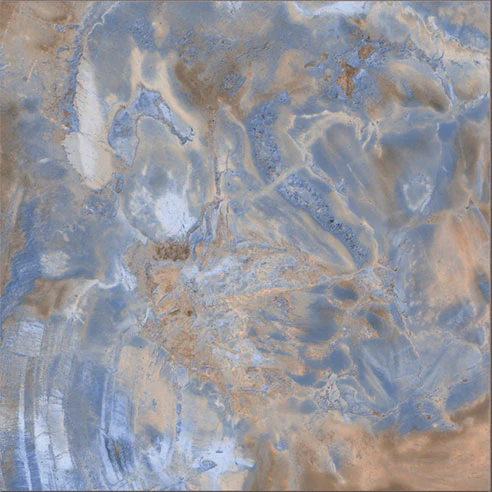 Deep Blue - Gres Porcellanato Effetto Nuvolato Lucido 15x15 - Image 8