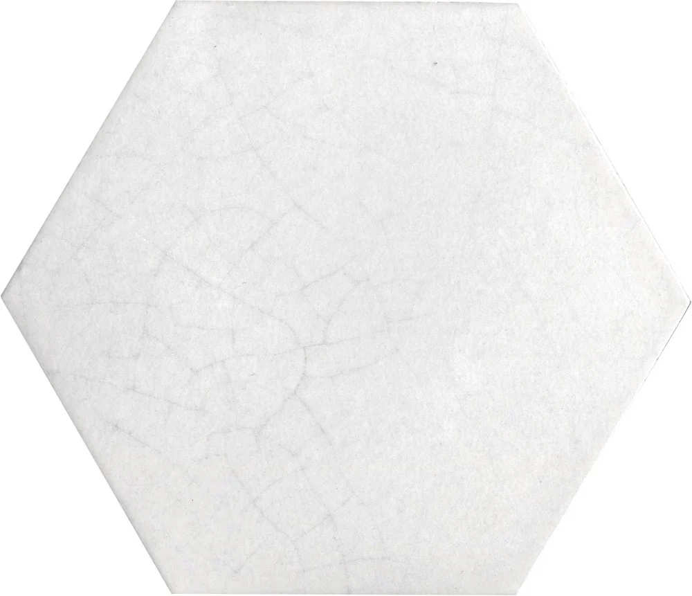 Dolcevita Esagona Bianco - Gres Porcellanato Esagonale Bianco Lucido 15x17,3 - Image 2
