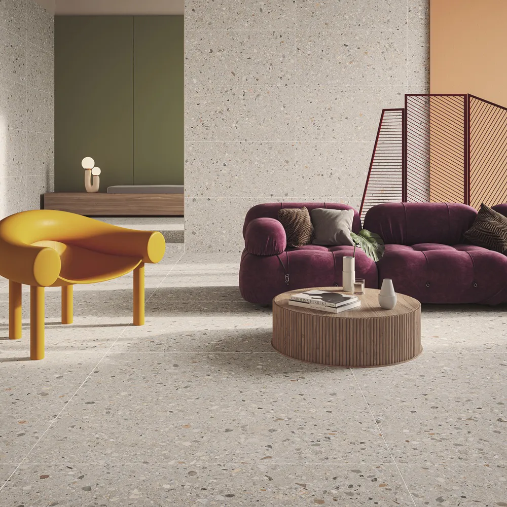 Dolmix Light R9 - Gres porcellanato effetto pietra 120x120 rettificato