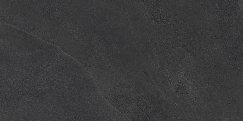 Ecoslate Black - Gres Effetto Pietra Ardesia 30x60 Rettificato