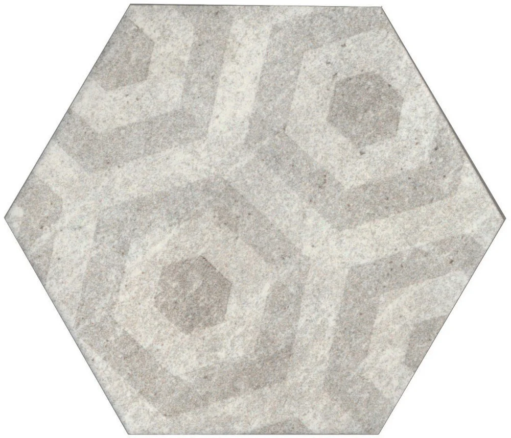 Esagone Cementi Decoro Misto 900 Ice- Gres Porcellanato Effetto Cemento Esagonale 15x17 - Image 3