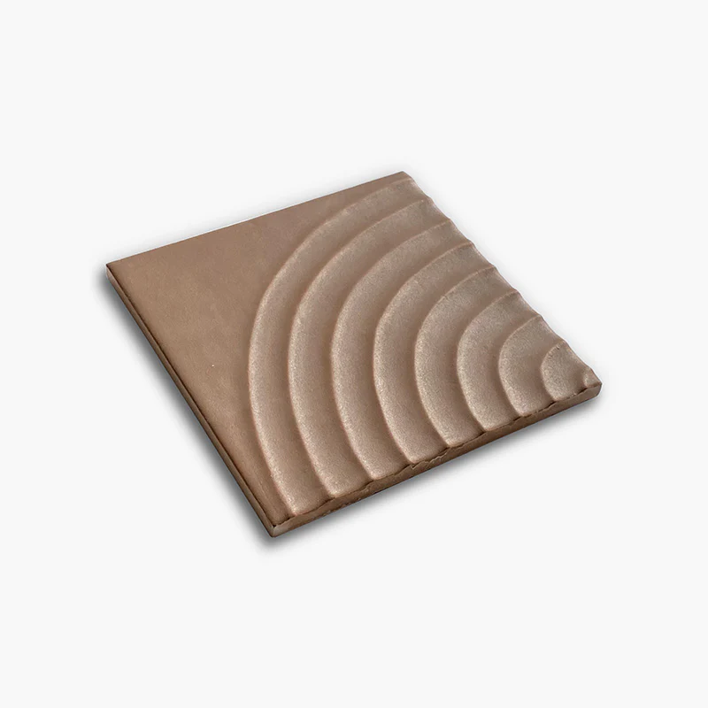Flow Choco Reel Matt - Rivestimento Tinta Unita Opaca a Rilievo - Image 2