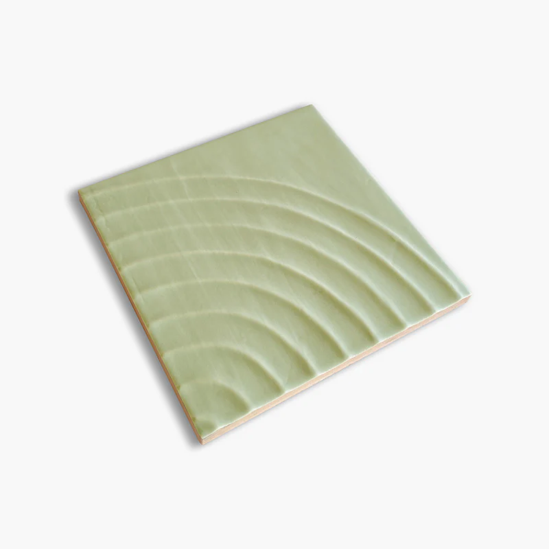 Flow Pistachio Reel Matt - Rivestimento Tinta Unita Opaca a Rilievo - Image 2