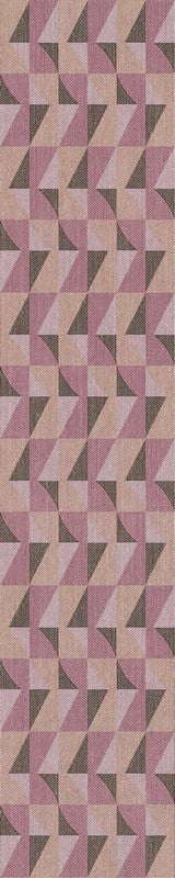 Geo Rosa - Carta da Parati di Design Geometrica - Image 2