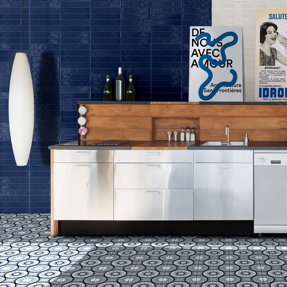 Grace Electric Glossy - Rivestimento Effetto Mattoncino 5x25 Lucido