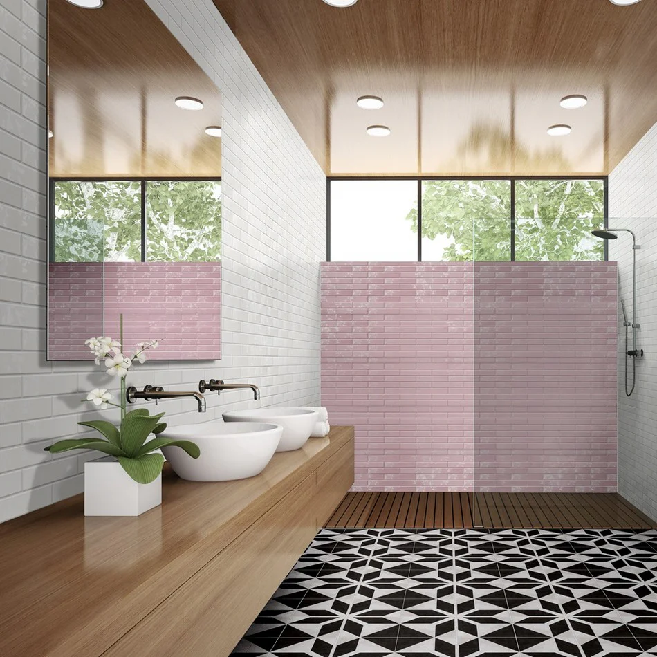 Grace Gentle Glossy - Rivestimento Effetto Mattoncino 5x25 Lucido