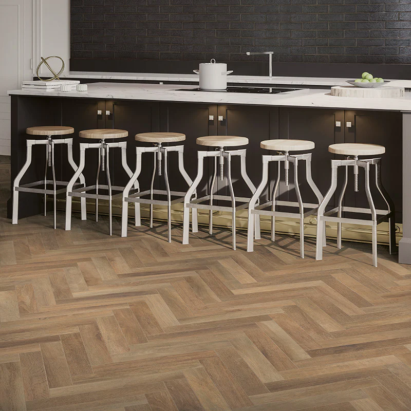 Greenwood Noce - Gres Porcellanato Effetto Legno Anticato 7.5x45