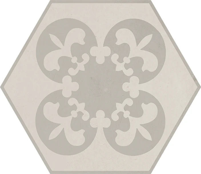 Domus Esagonale Decori - Gres Porcellanato Effetto Cementina Esagonale 40x35 Naturale - Image 5