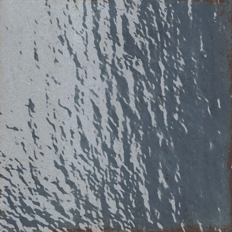 Grunge Blu - Gres Lucido in Stile Vintage 21x21 - Image 2