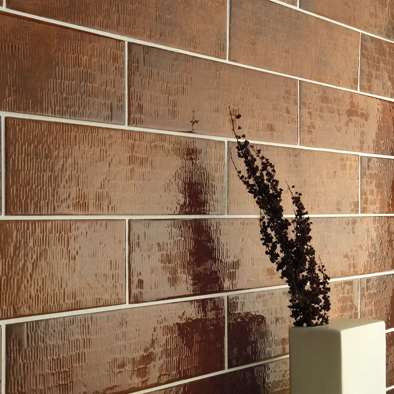 Inciso Brick Earth -  Rivestimento a Mattoncino Effetto Scalpellato 7,5x30 - Image 4