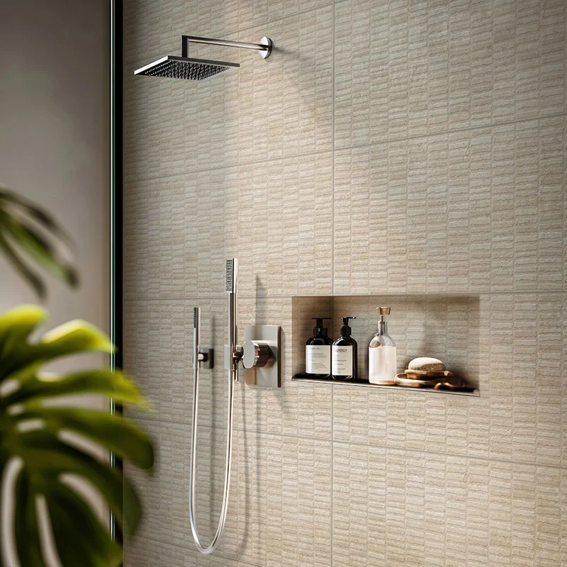 Indira Texture Cream - Rivestimento Ceramico Effetto Mosaico 33x100