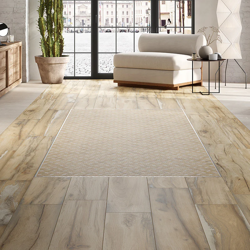 Infusion Birch - Gres Porcellanato Effetto Legno Rustico 24x150 - Image 4