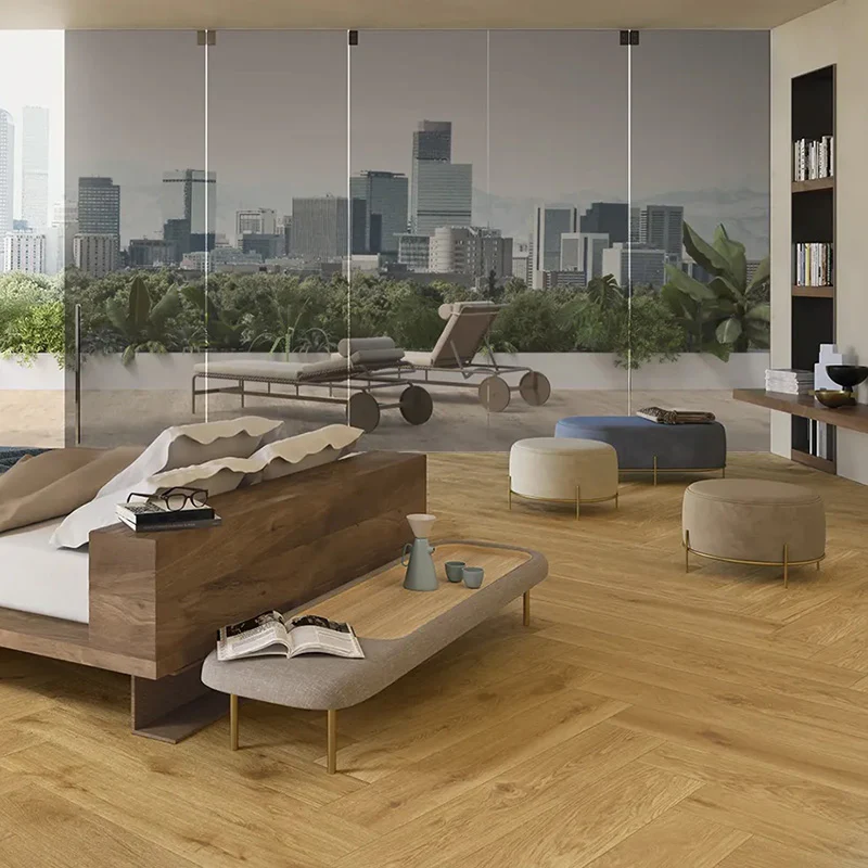 Journey Honey - Gres Porcellanato Effetto Legno 20x120 Rettificato