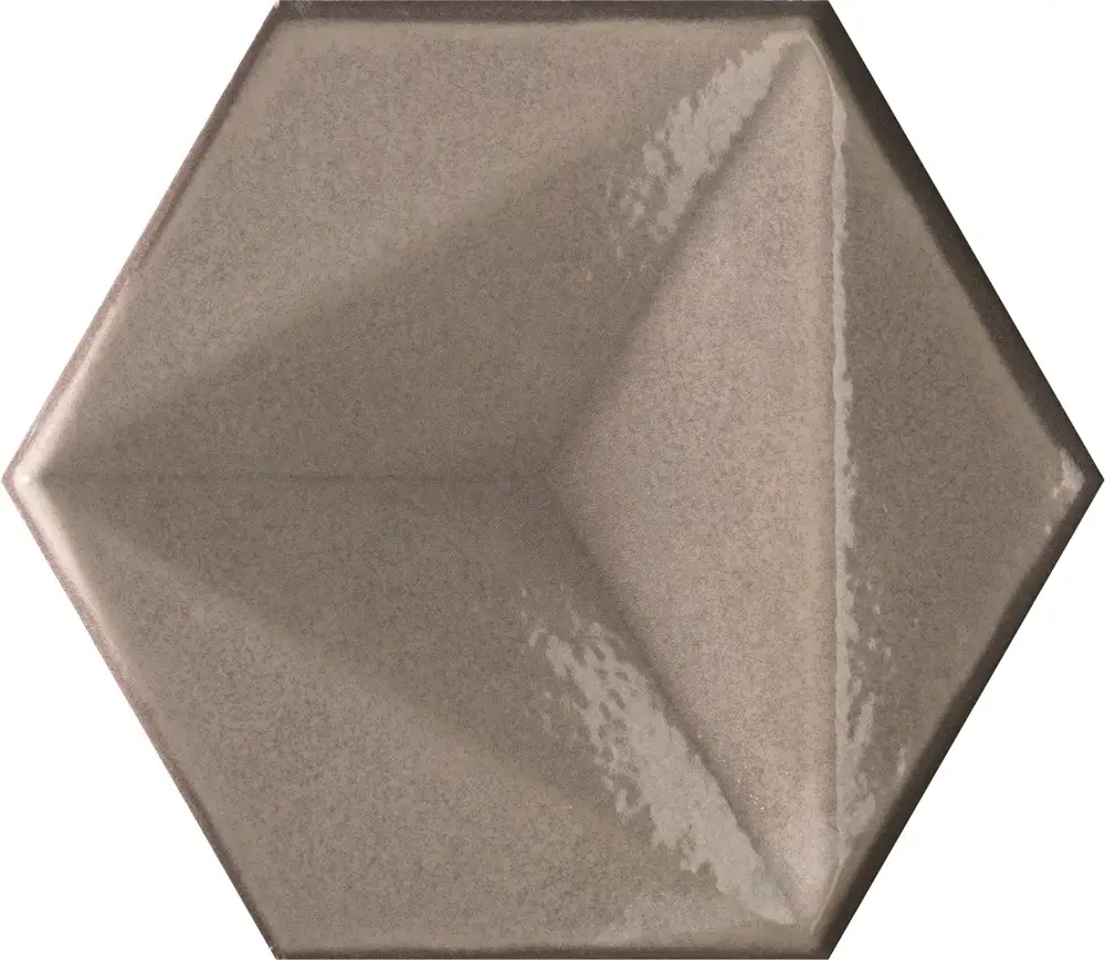 Karma Hexagon Ecru – Rivestimento Ceramico Esagonale Lucido 15x17 - Image 2