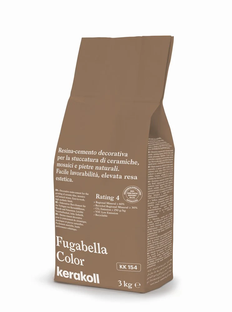 Kerakoll Fugabella Color KK 154 - Stucco per piastrelle colorato Marrone