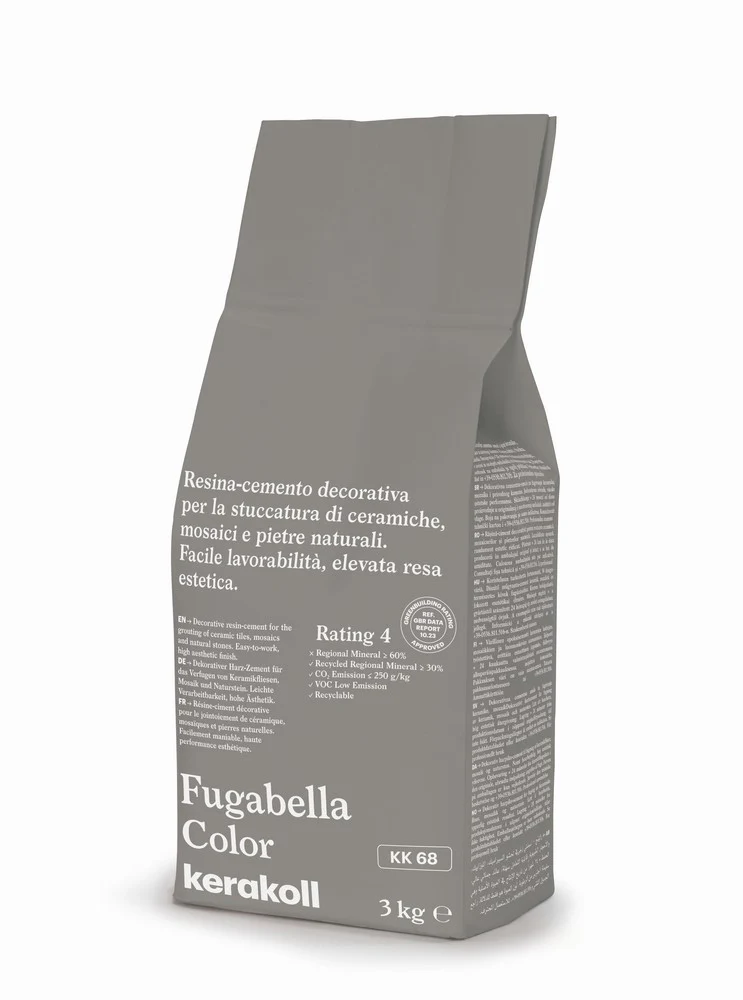 Kerakoll Fugabella Color KK 68 - Stucco per piastrelle colorato Grigio