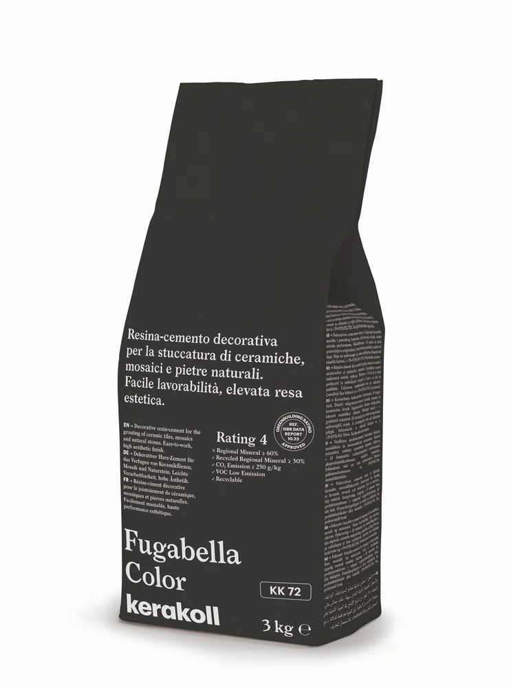 Kerakoll Fugabella Color KK 72 - Stucco per piastrelle colorato Antracite