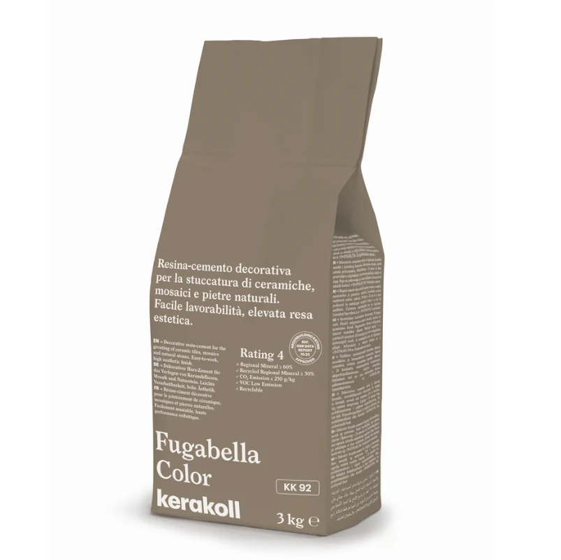 Kerakoll Fugabella Color KK 92 - Stucco per piastrelle colorato Beige